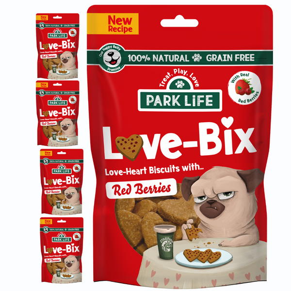 4 PACK Love-Bix with Red Berries 4x100g