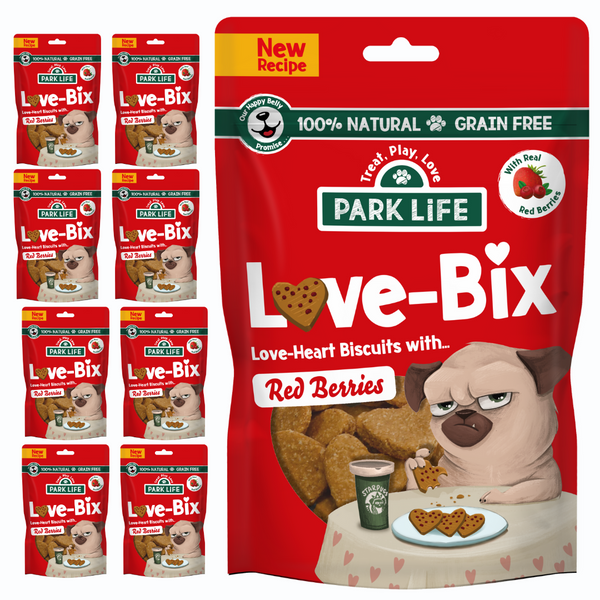8 PACK Love-Bix with Red Berries 8x100g