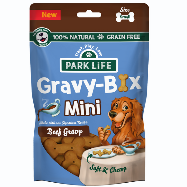 SINGLE Gravy-Bix MINI Beef 100g (Small/Training Treats)