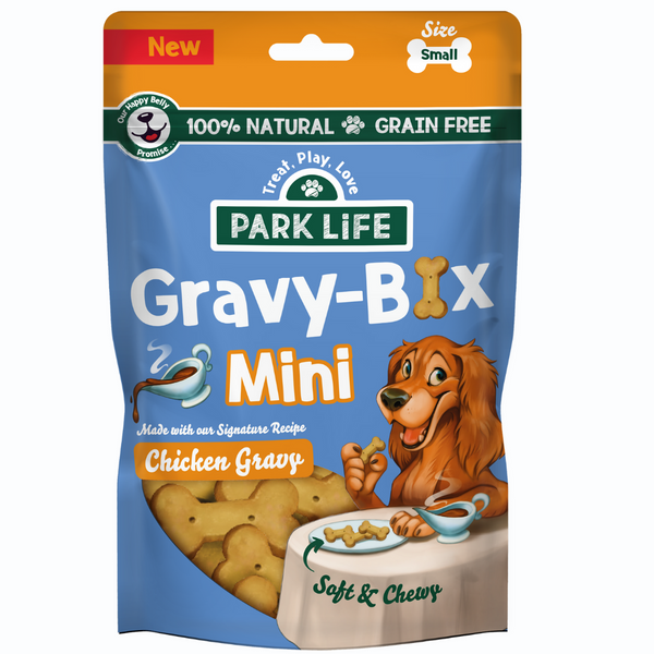 SINGLE Gravy-Bix MINI Chicken 100g (Small/Training Treat)