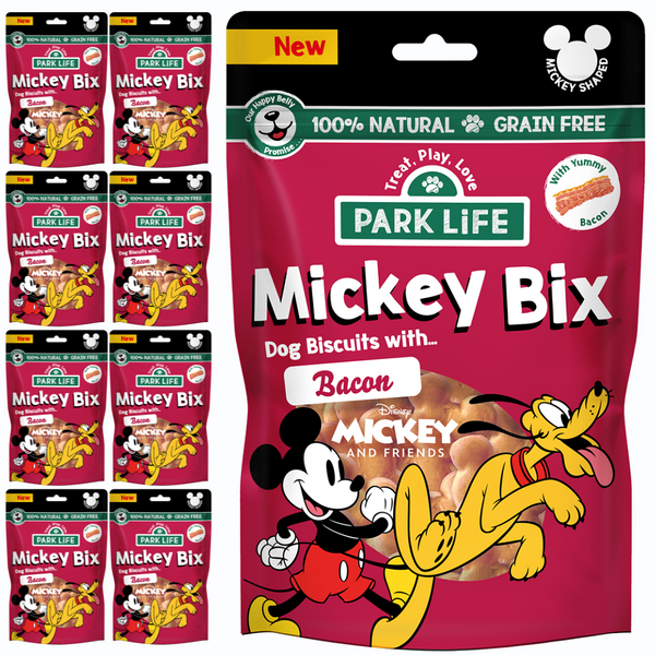8 PACK Mickey Bix Bacon 8x100g