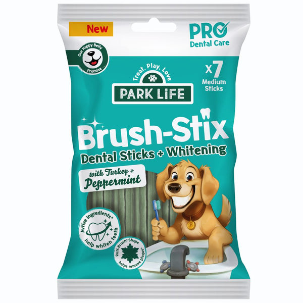 Single PACK Brush-Stix Turkey & Peppermint 180g (1 Week Supply)
