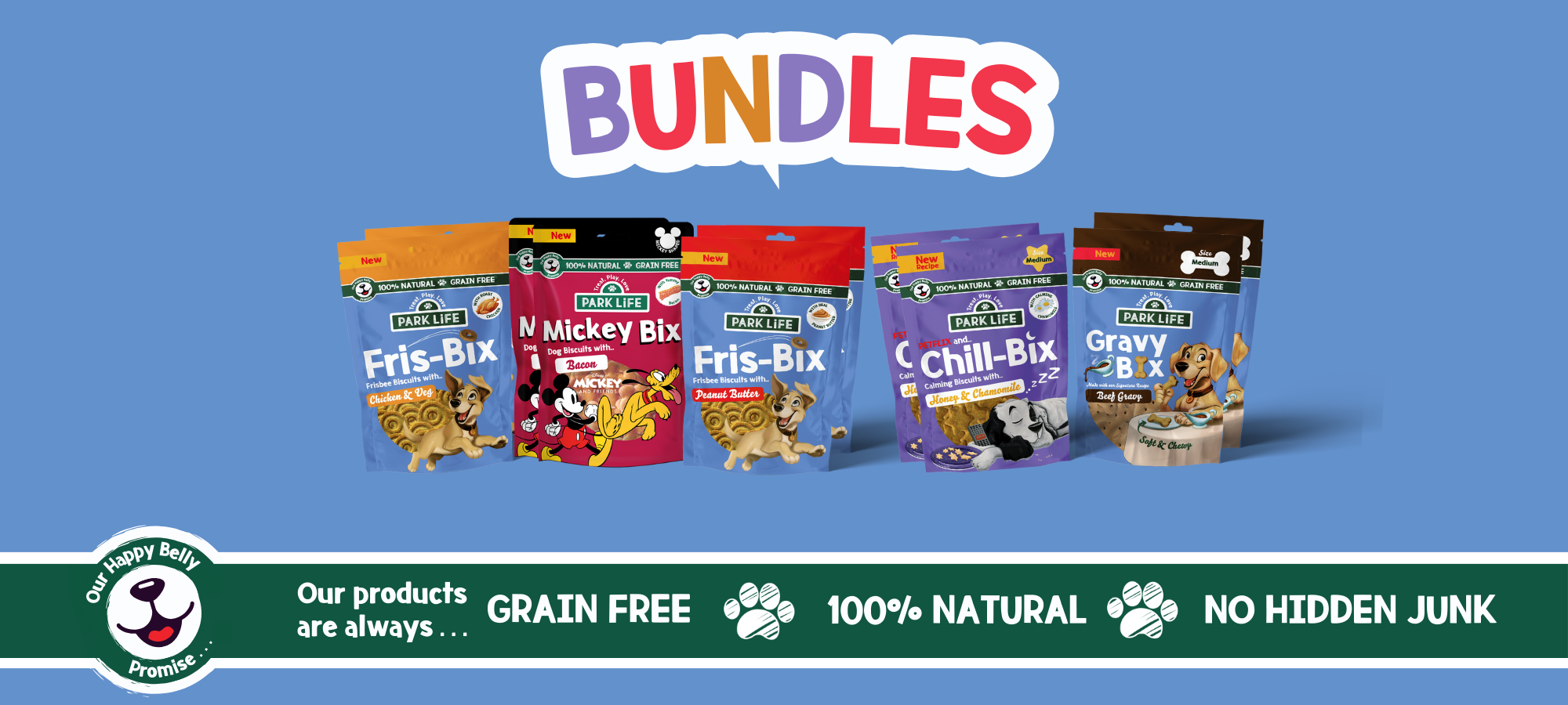 Dragons’ Den Dog Treats Healthy Dog Training Treats Park Life