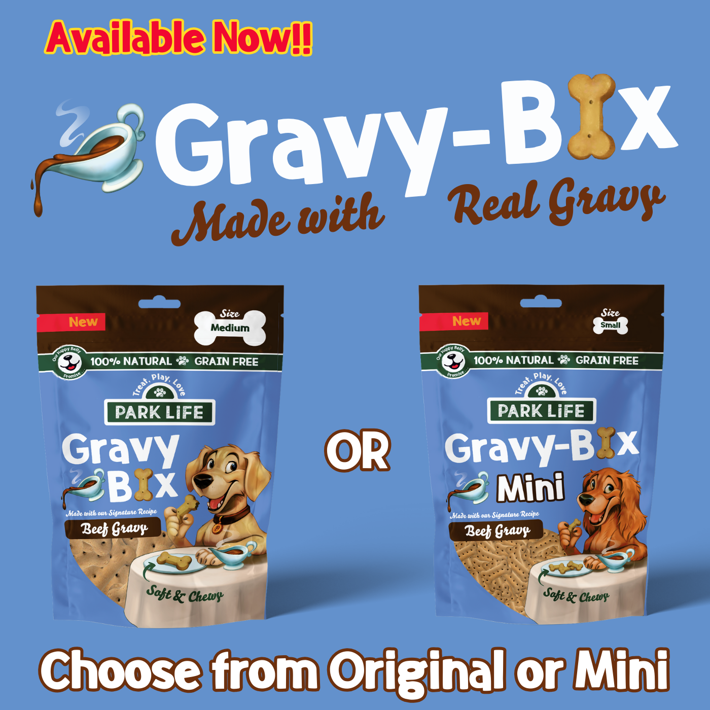 Gravy Dog Biscuits Best Gravy Dog Treats Park Life Park life.dog